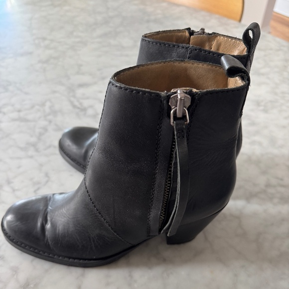 Acne Pistol Ankle Boot - Black Leather, 38 (US 8) - Picture 3 of 8